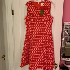 Kate Spade Red Polka Dot Dress NEW NEVER BEEN WORN